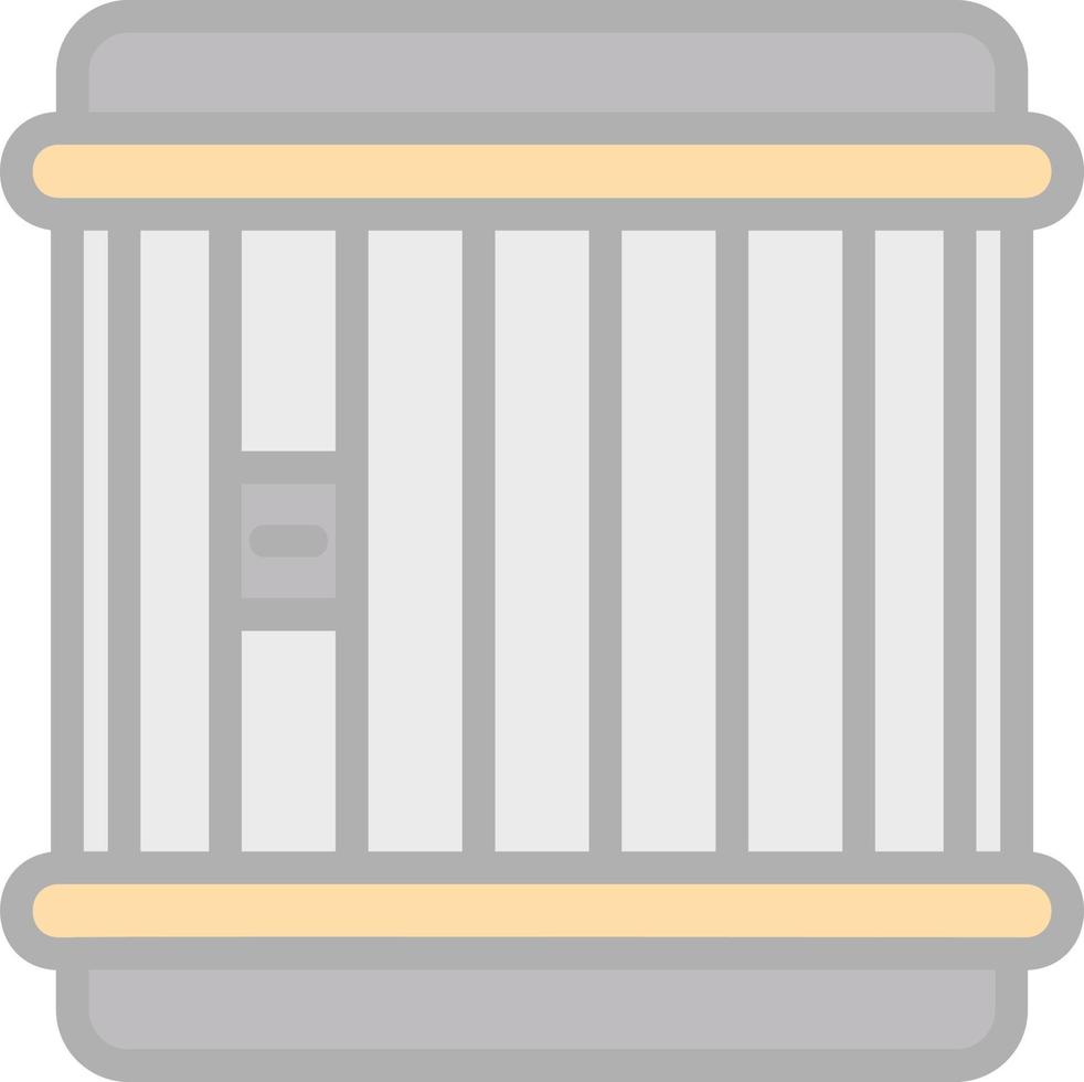 Jail Vector Icon Design