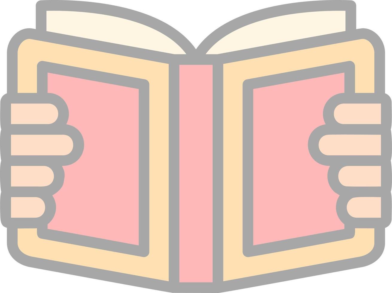 Reading Vector Icon Design