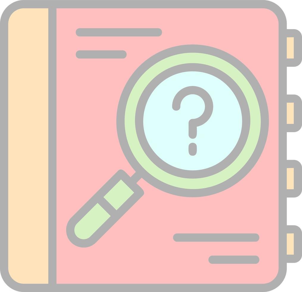 Mystery Vector Icon Design