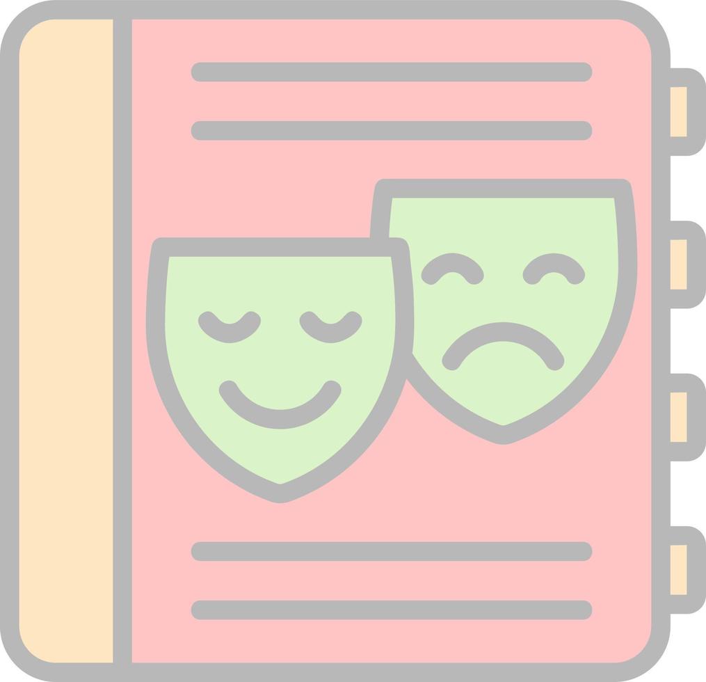Drama Vector Icon Design