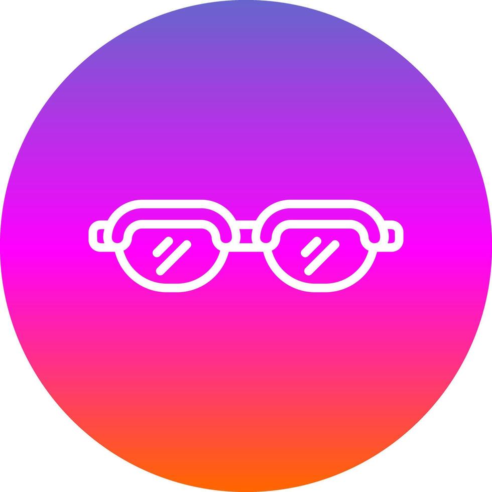 diseño de icono de vector de gafas de sol