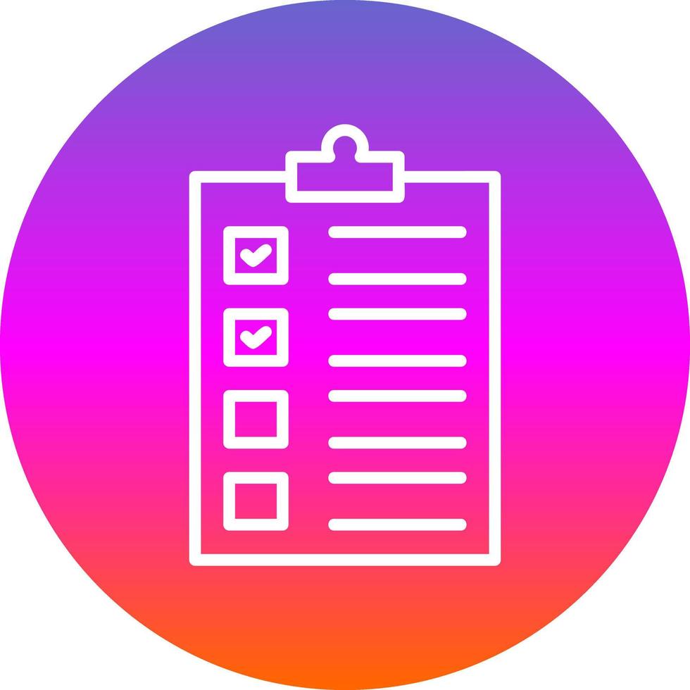 Tasks Vector Icon Design