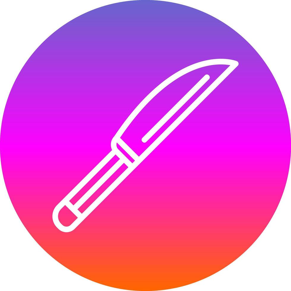 Knife Vector Icon Design