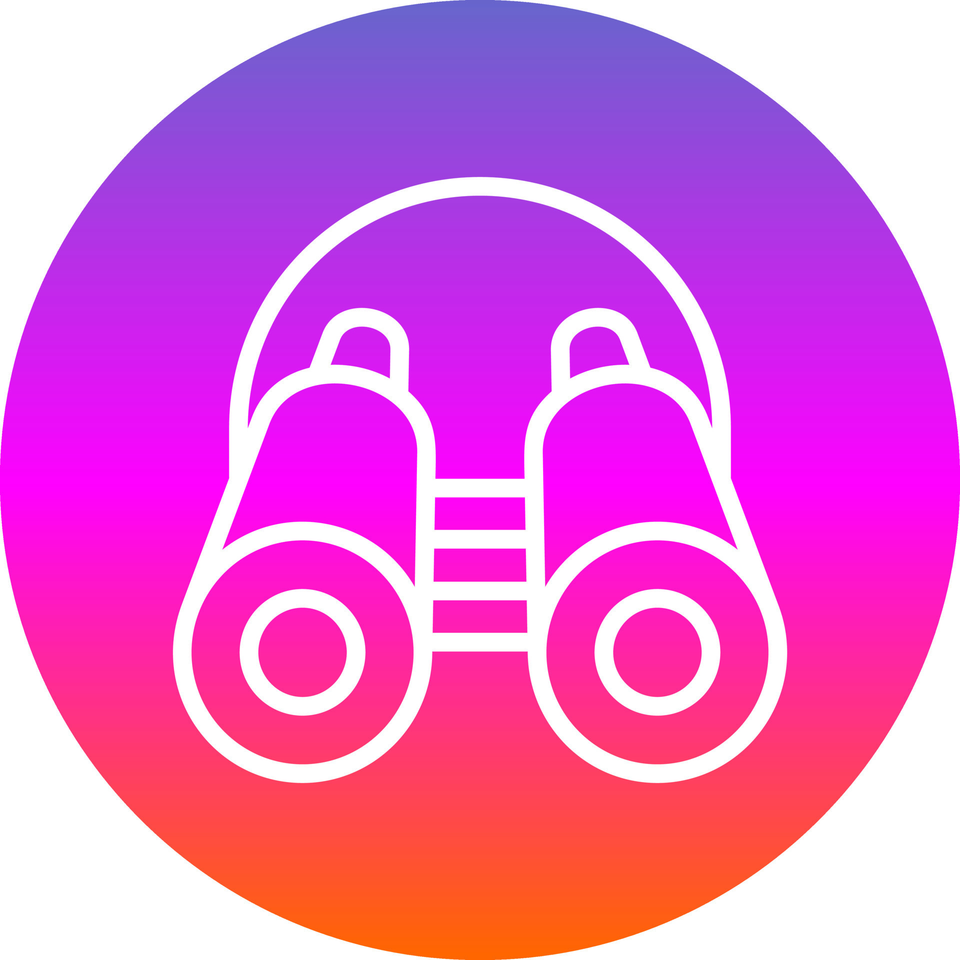 Binocular Vector Icon Design 16608747 Vector Art at Vecteezy