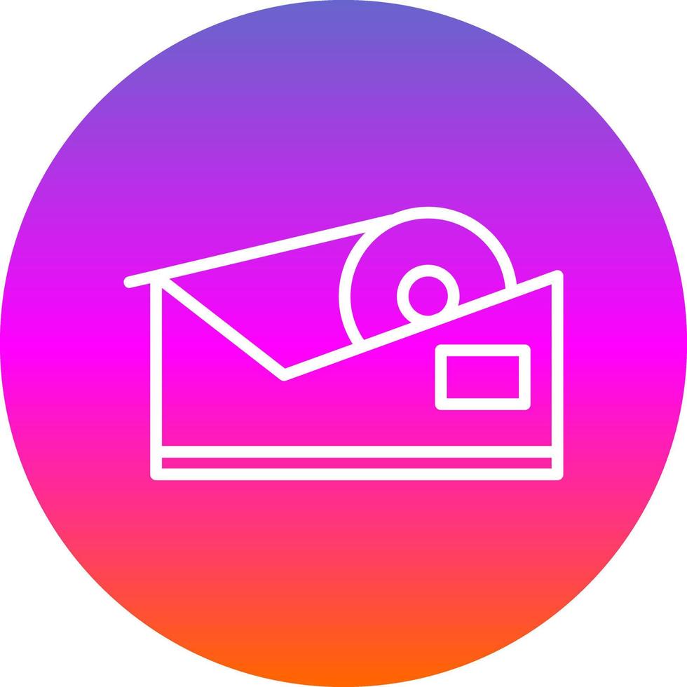 Scotch Tape Vector Icon Design