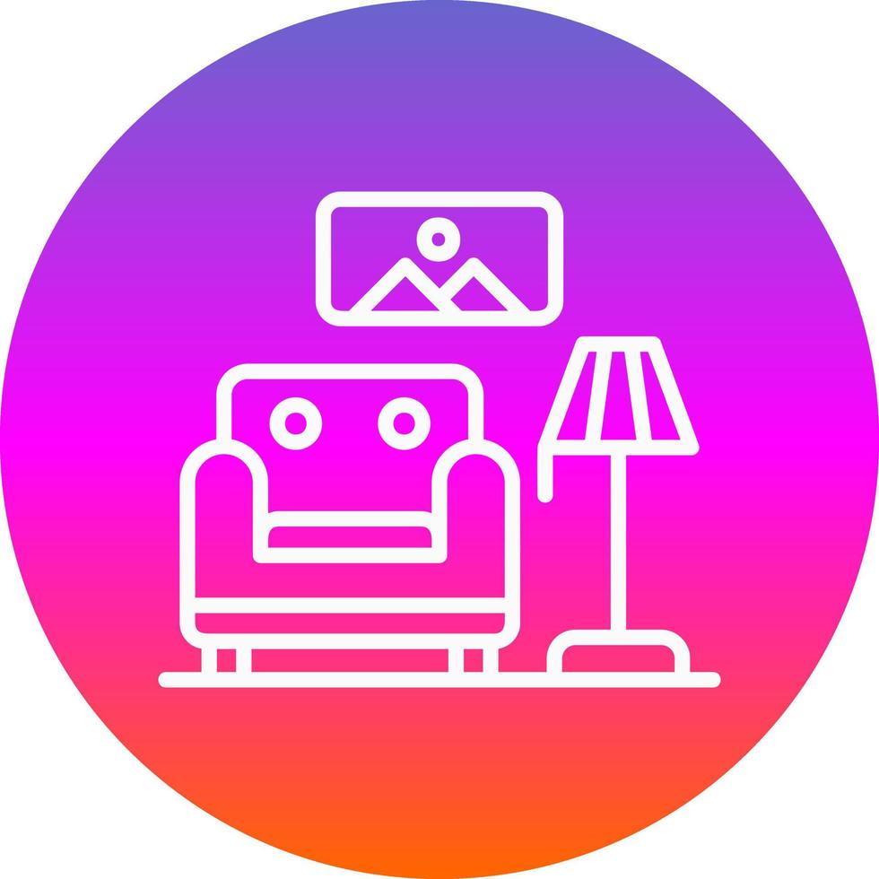 Lounge Vector Icon Design