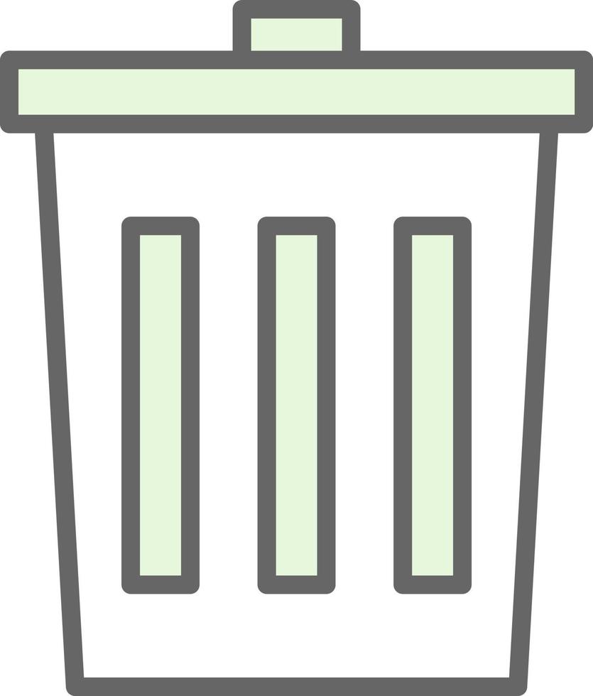 Trash Vector Icon Design