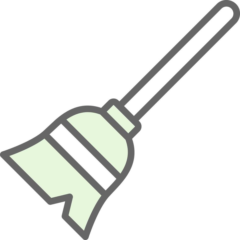 Broom Vector Icon Design