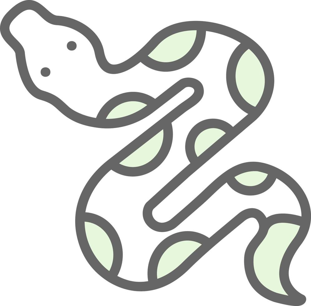 Snake Vector Icon Design