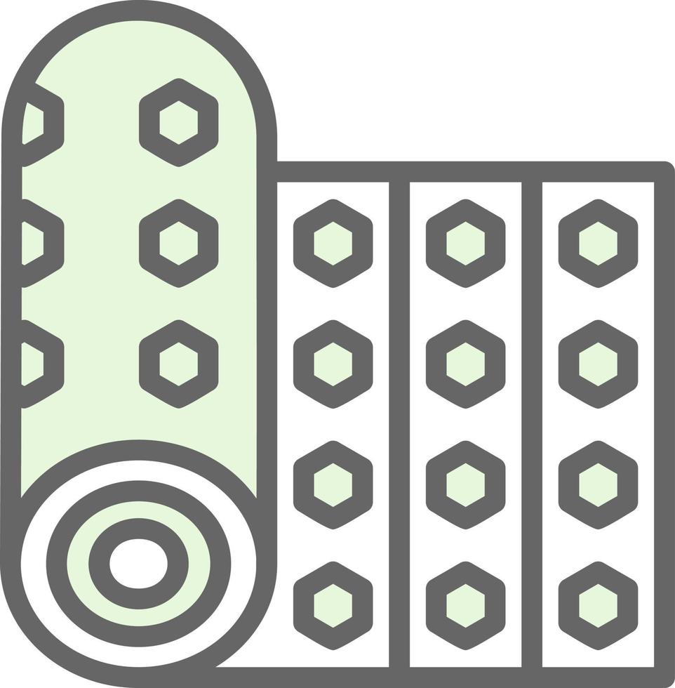 Sleeping Mat Vector Icon Design