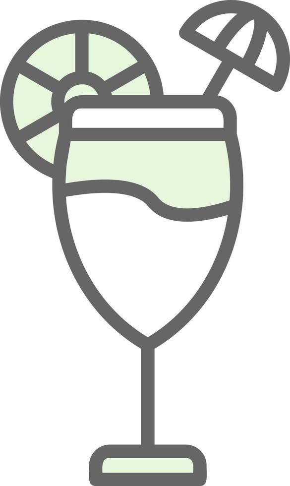 Cocktail Vector Icon Design