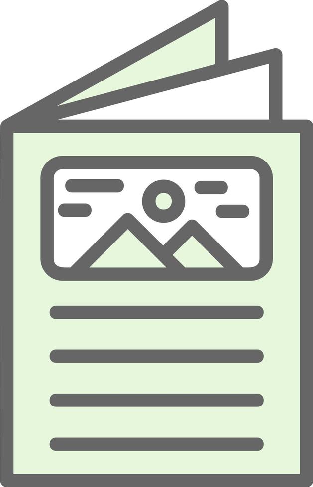 Magazine Vector Icon Design