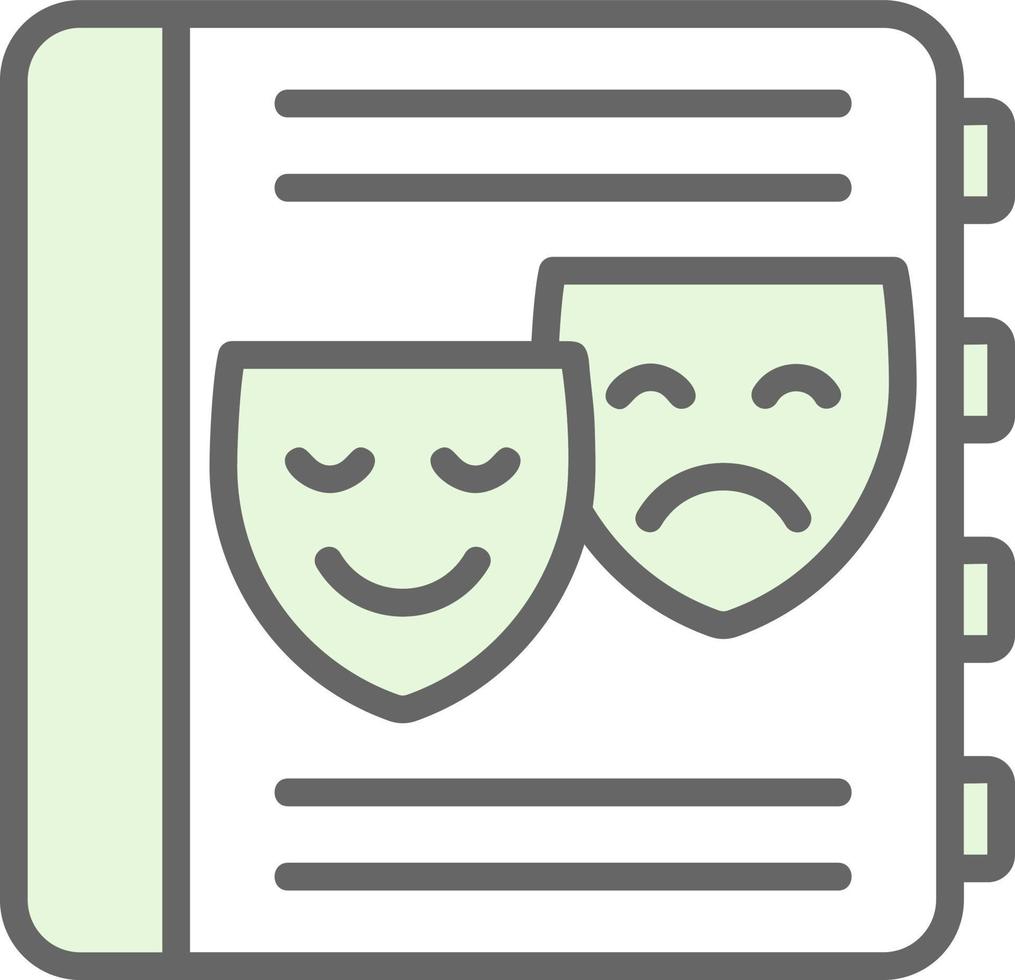 Drama Vector Icon Design
