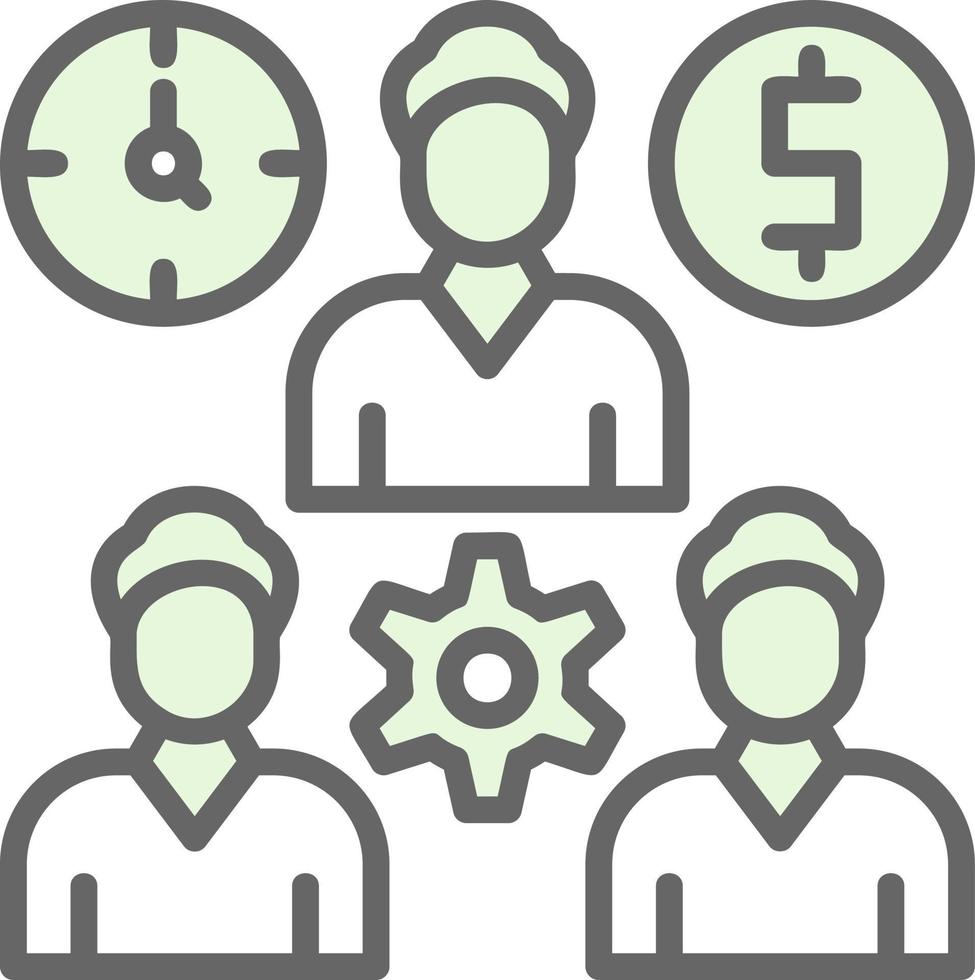 Management Vector Icon Design