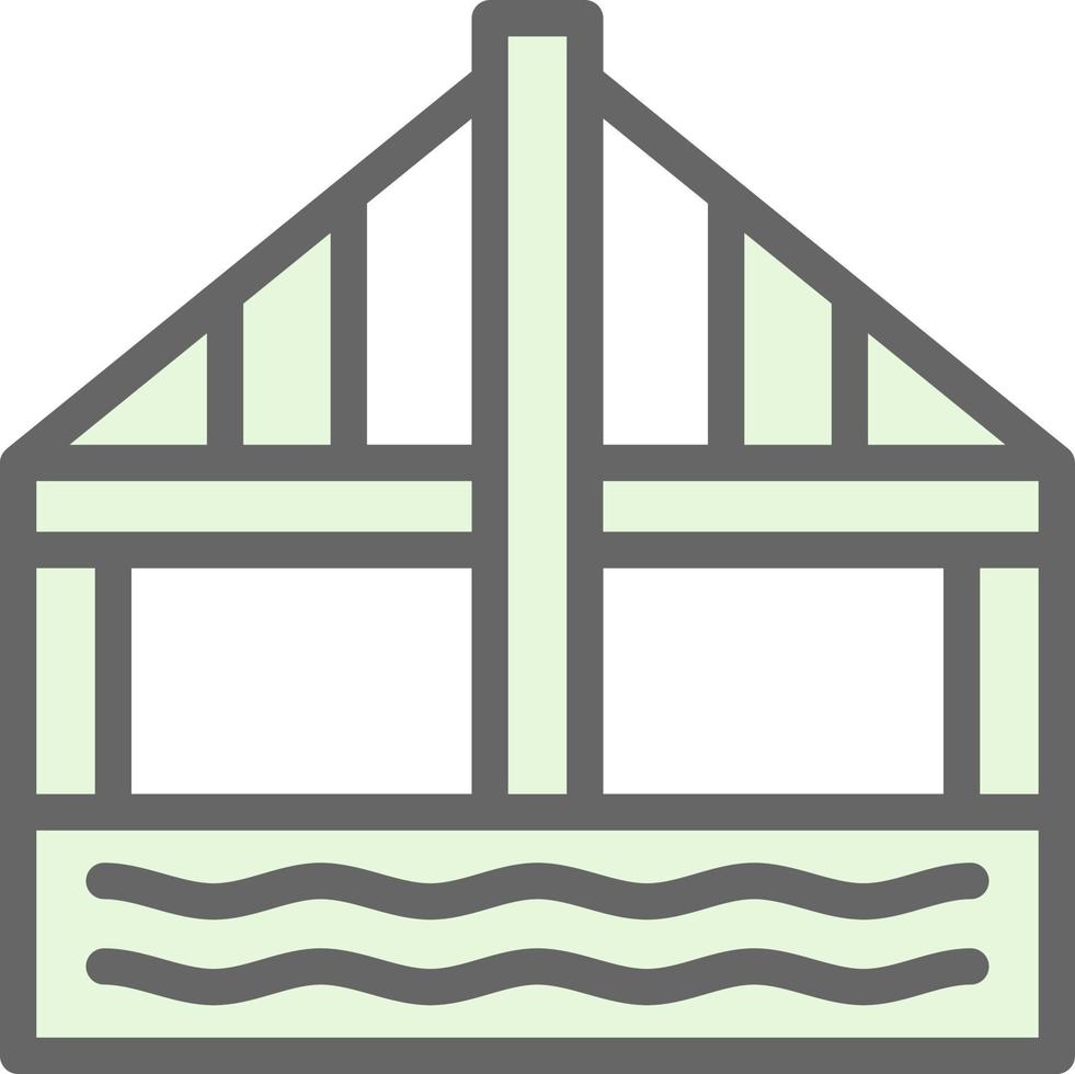Bridge Vector Icon Design