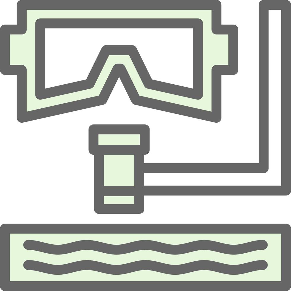 Snorkel Vector Icon Design