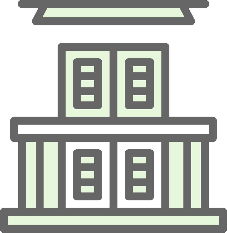 Balcony Vector Icon Design