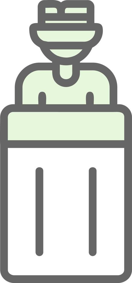 Riot Police Vector Icon Design