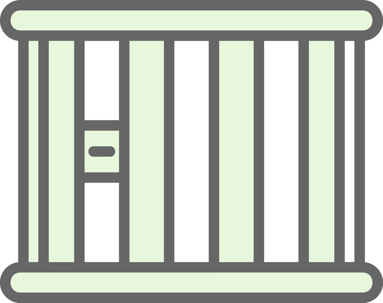Jail Vector Icon Design