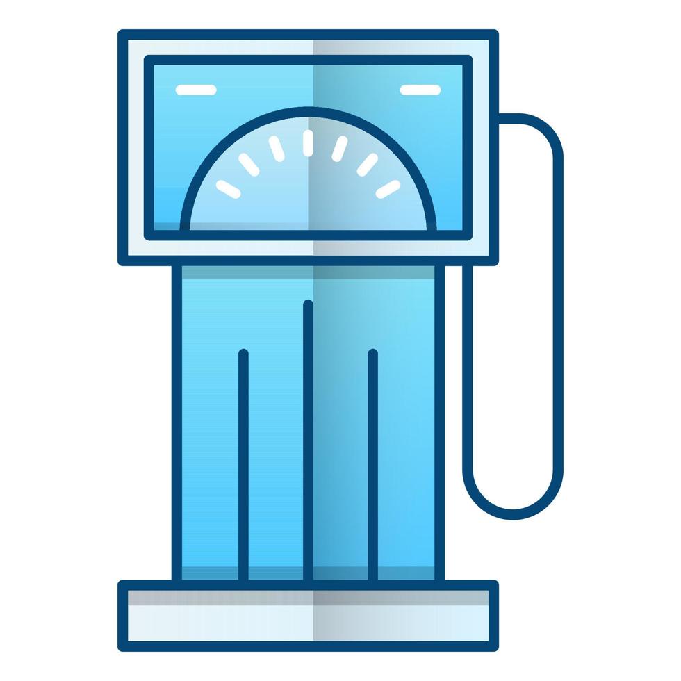 icono de gasolinera, adecuado para una amplia gama de proyectos creativos digitales. feliz creando. vector