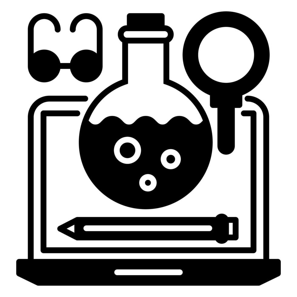 icono de herramientas de aprendizaje, adecuado para una amplia gama de proyectos creativos digitales. feliz creando. vector