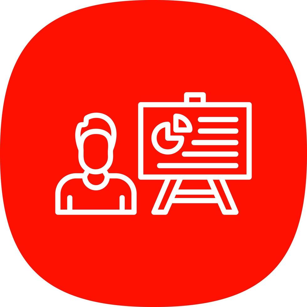 Presentation Vector Icon Design