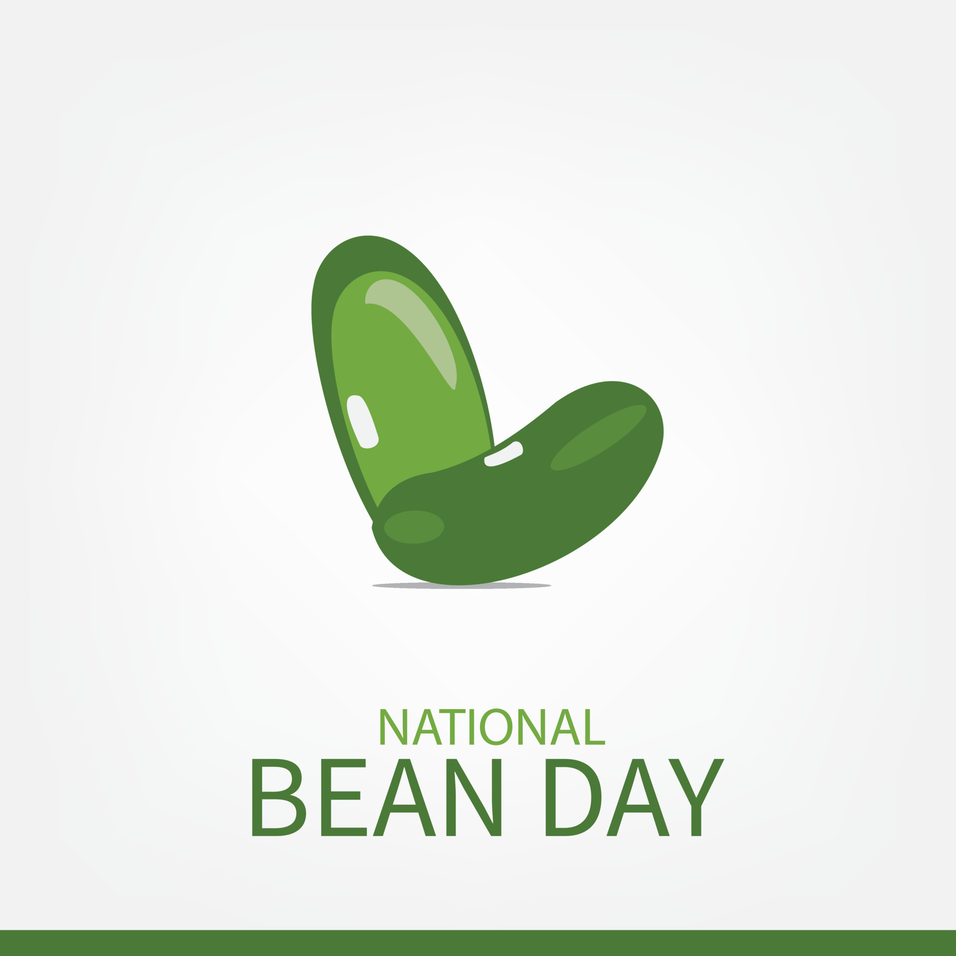 National Bean Day illustration vector design. Simple and elegant design 16610406 Vector Art at