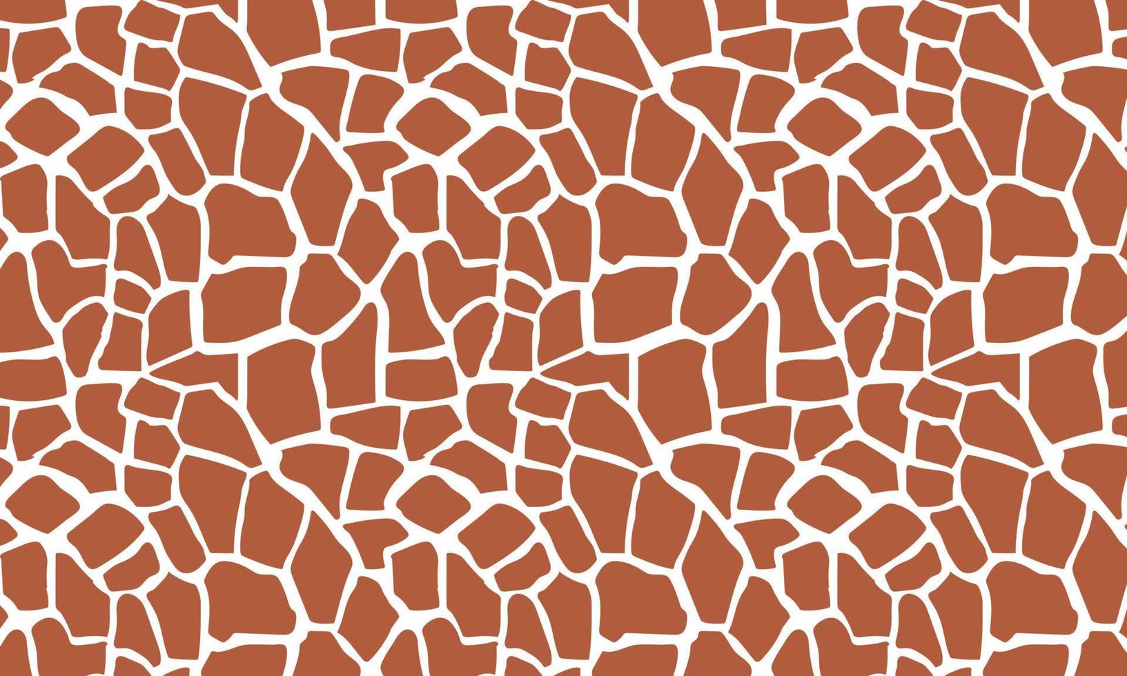 Giraffe skin seamless pattern vector