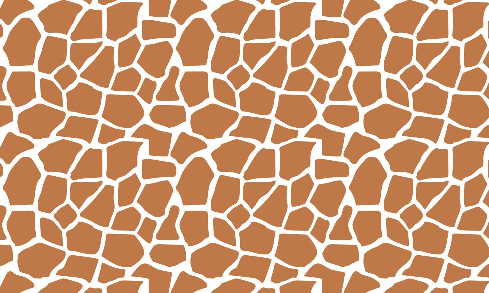 Giraffe skin seamless pattern vector