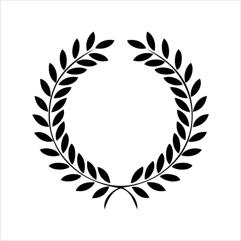 circular rice logo isolated on white background. rice company logos and symbols with unique and various shapes. circular rice logo shapes vector