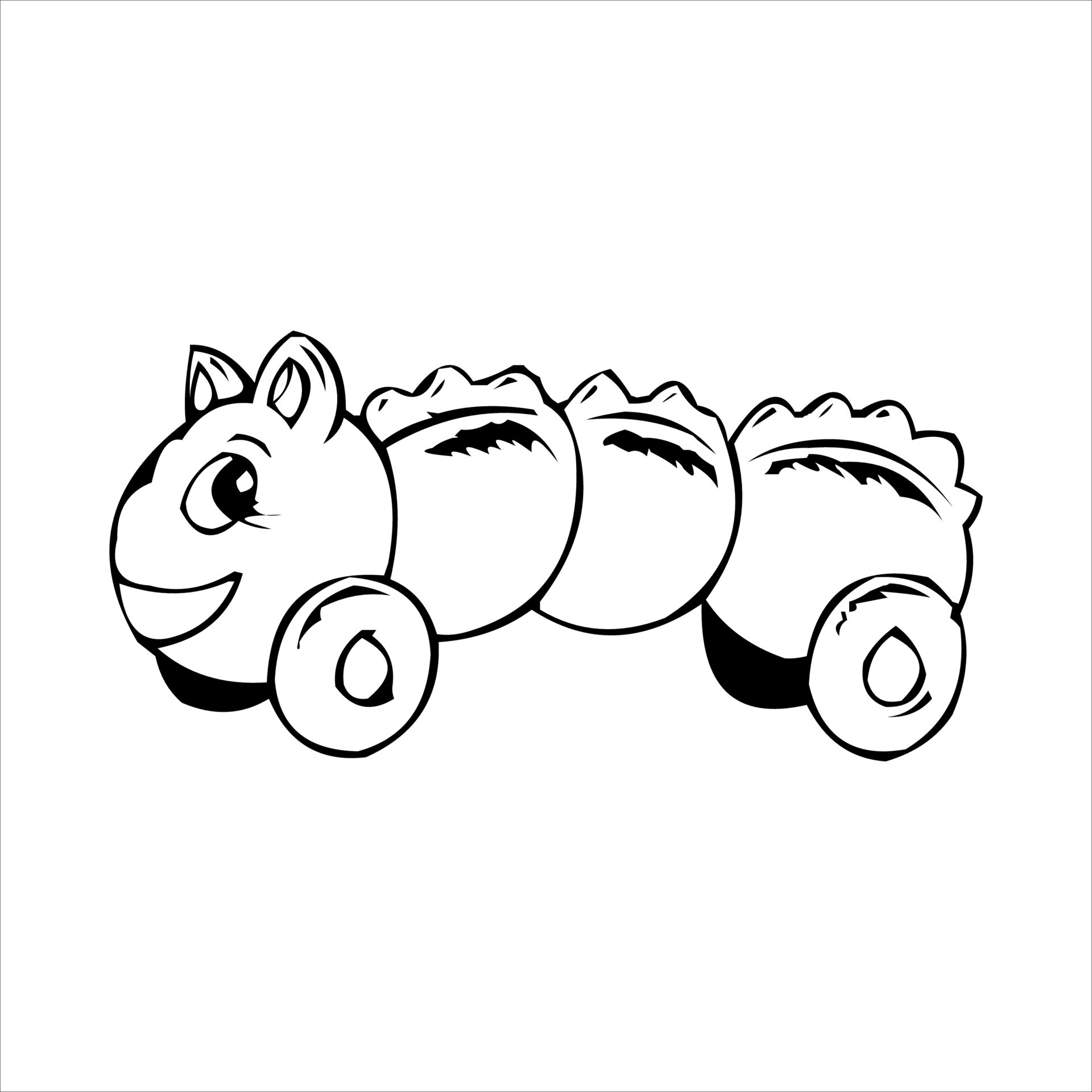 sketch drawing. sketch drawings for children to learn coloring