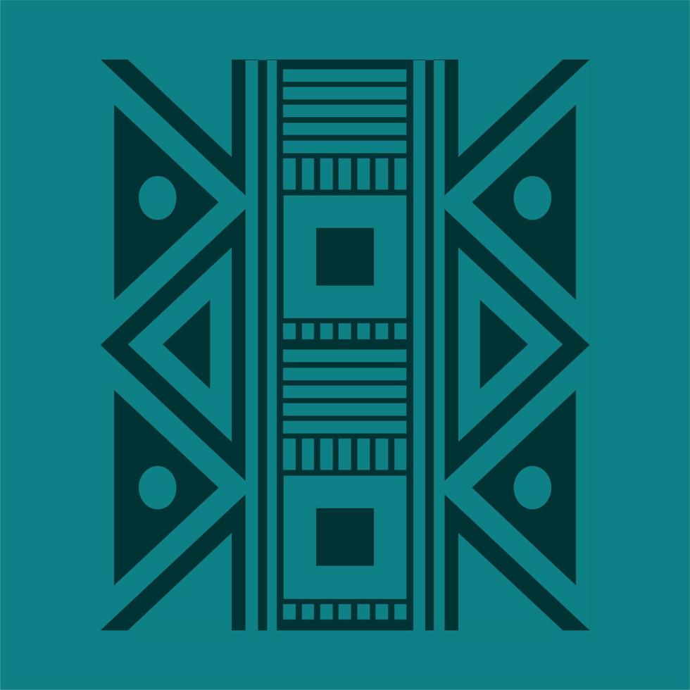 tribal pattern shape pattern. world culture tribal motif design. abstract design with unique shape pattern. elegant and futuristic batik motif. vector