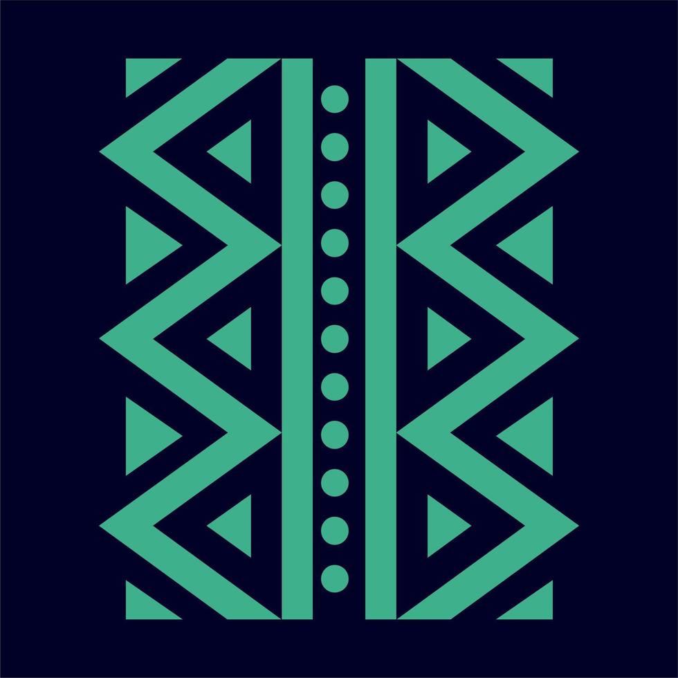 tribal pattern shape pattern. world culture tribal motif design. abstract design with unique shape pattern. elegant and futuristic batik motif. vector