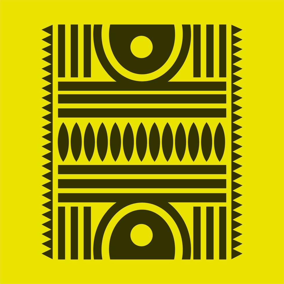 tribal pattern shape pattern. world culture tribal motif design. abstract design with unique shape pattern. elegant and futuristic batik motif. vector