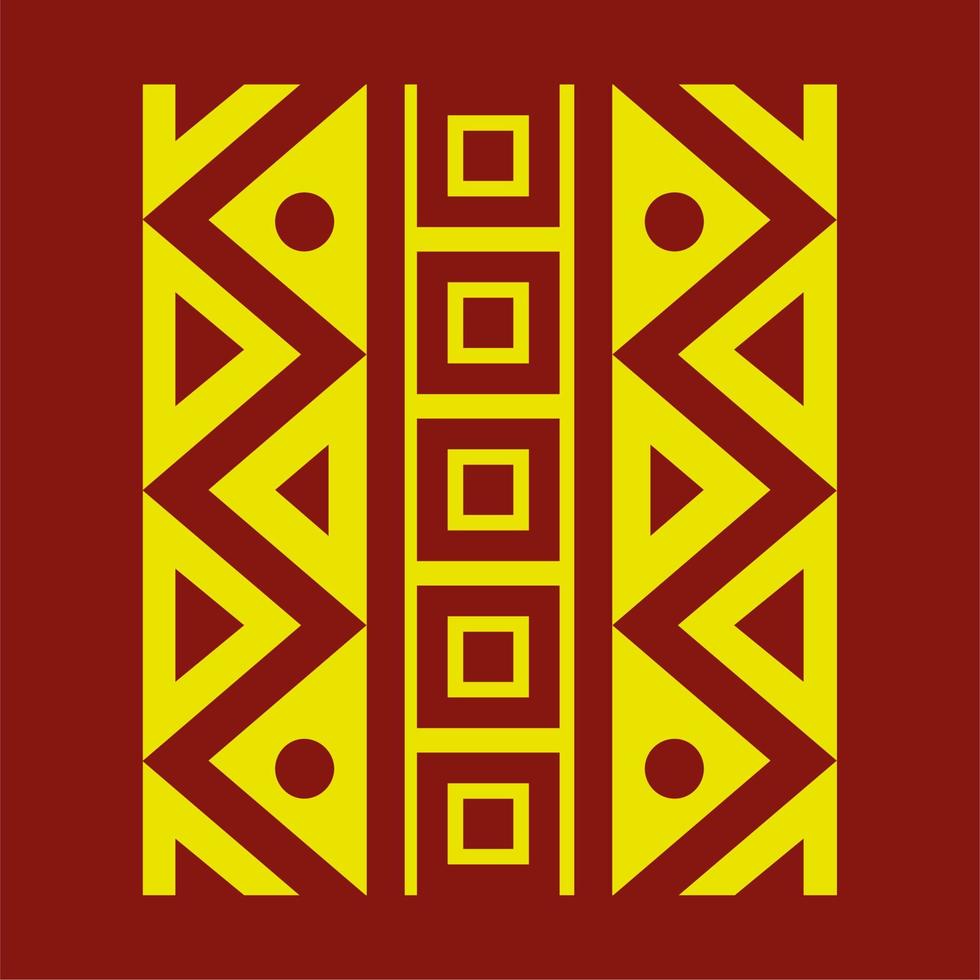patrón de forma de patrón tribal. diseño de motivos tribales de la cultura mundial. diseño abstracto con un patrón de forma único. motivo batik elegante y futurista. vector