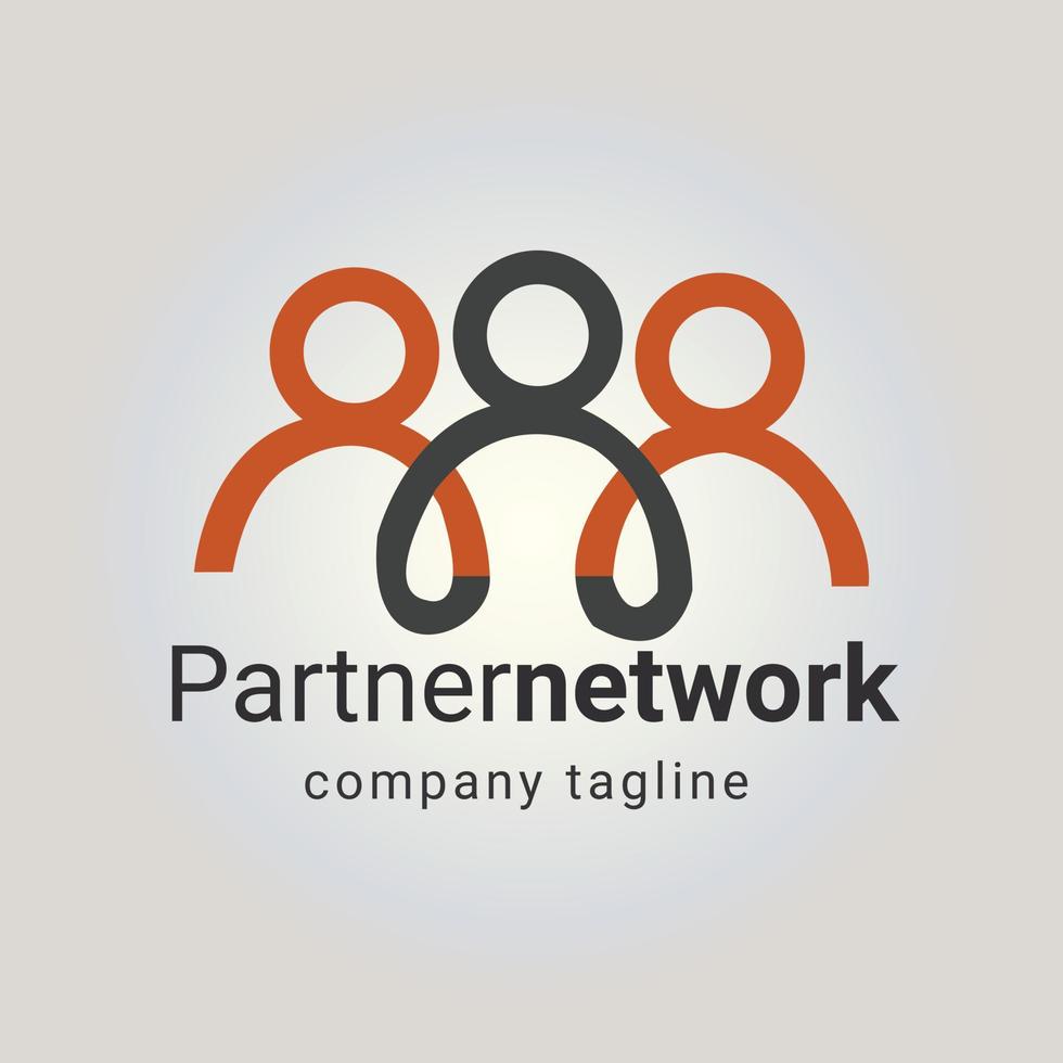 Partner Network Logo Design11 vector