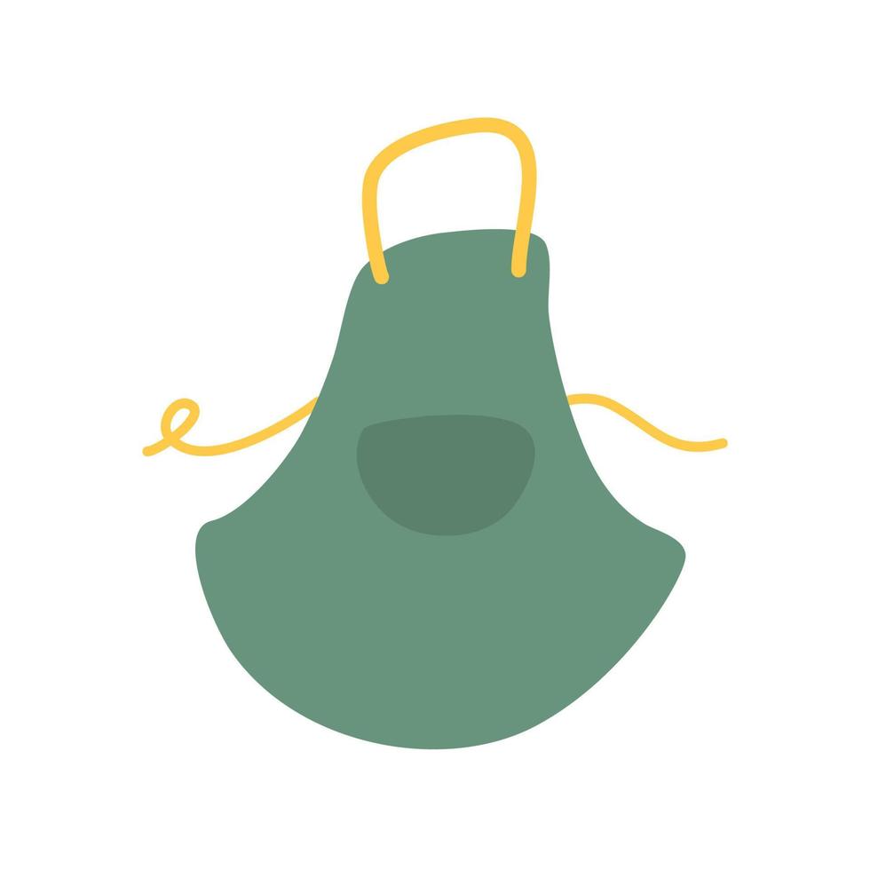 cooking dress for housewife vector