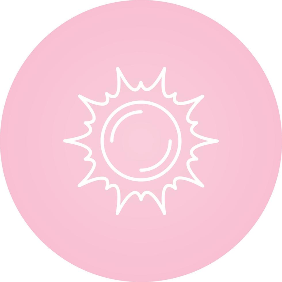 Sun Vector Icon