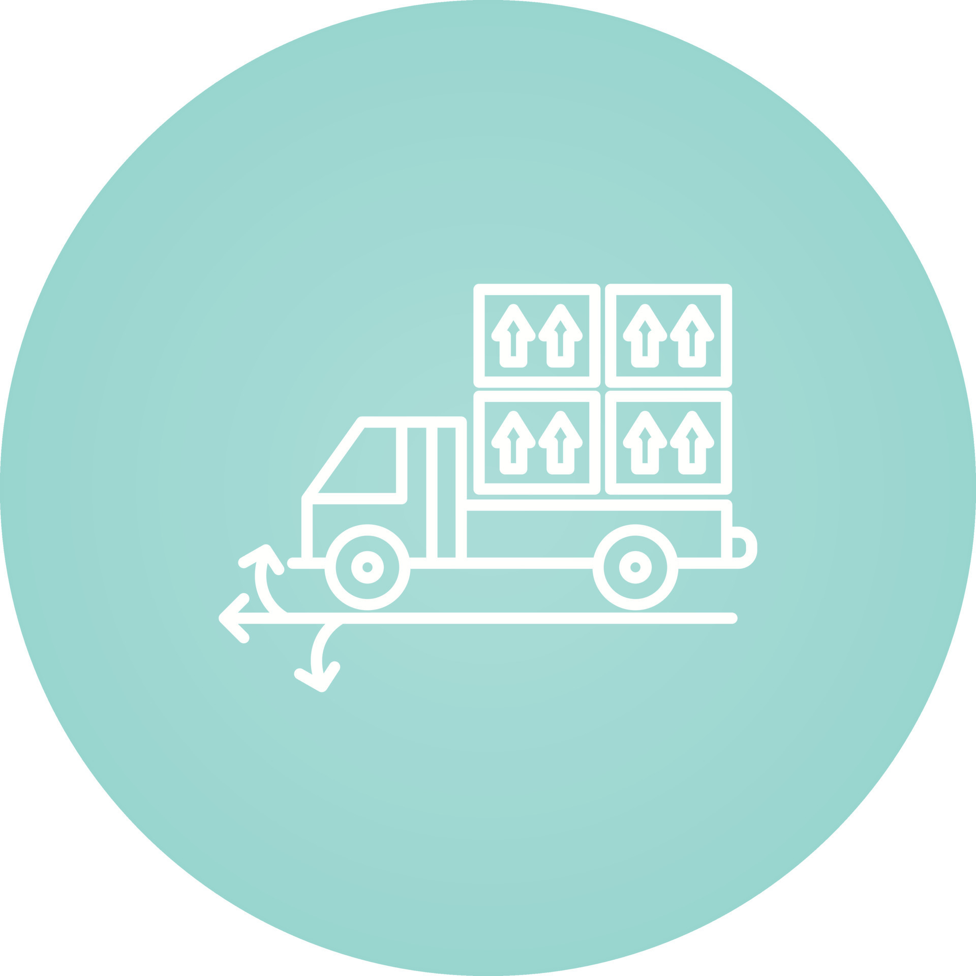 Multiple Delivery Points Vector Icon 16612057 Vector Art at Vecteezy