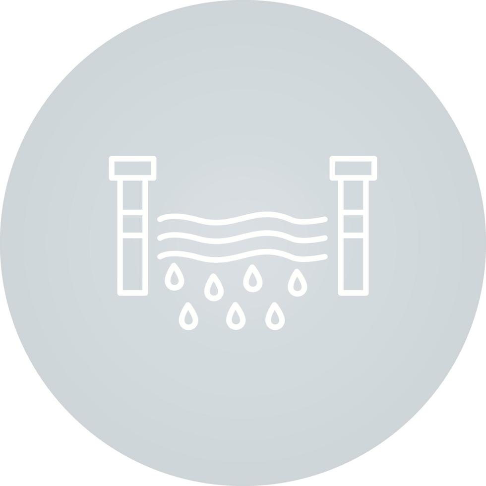Water Dam Vector Icon