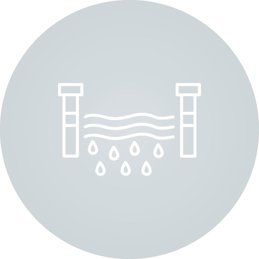 Water Dam Vector Icon