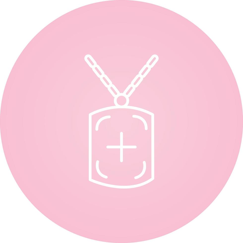Militrary Chain Vector Icon