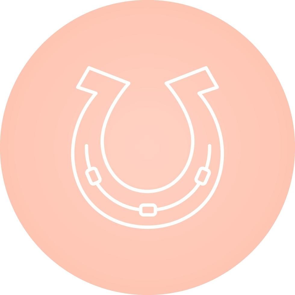 Horse Shoe Vector Icon