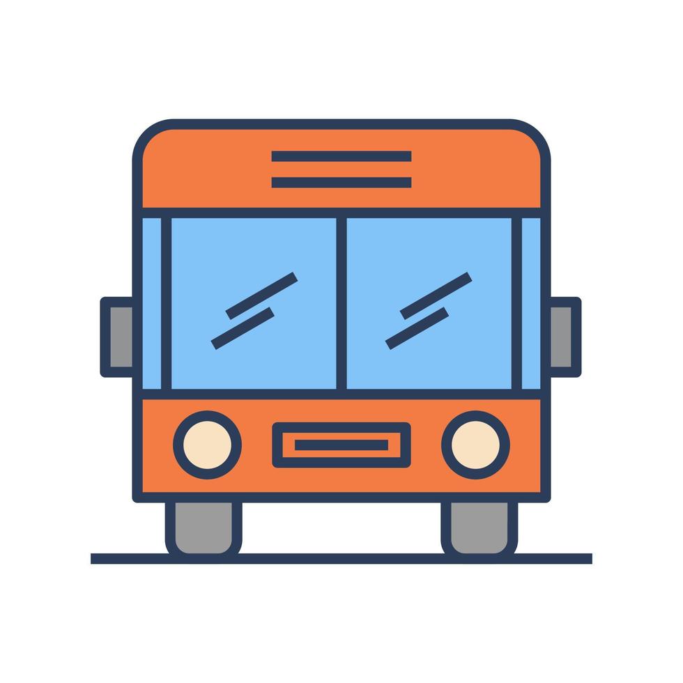 School bus Vector Icon