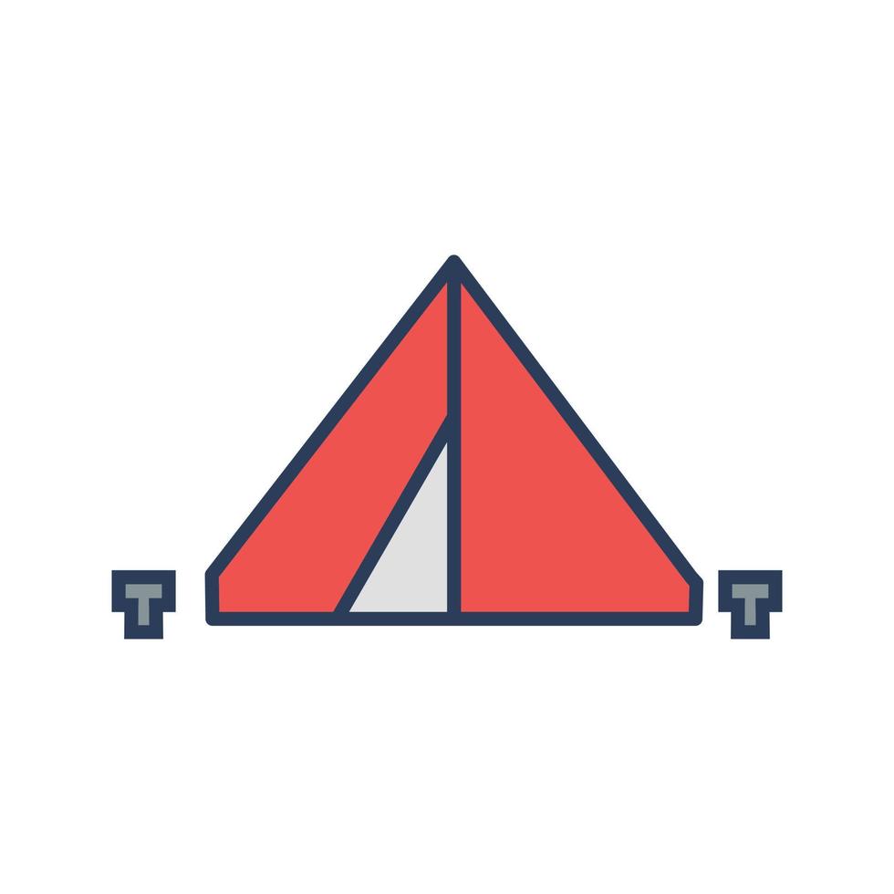 Tent Vector Icon