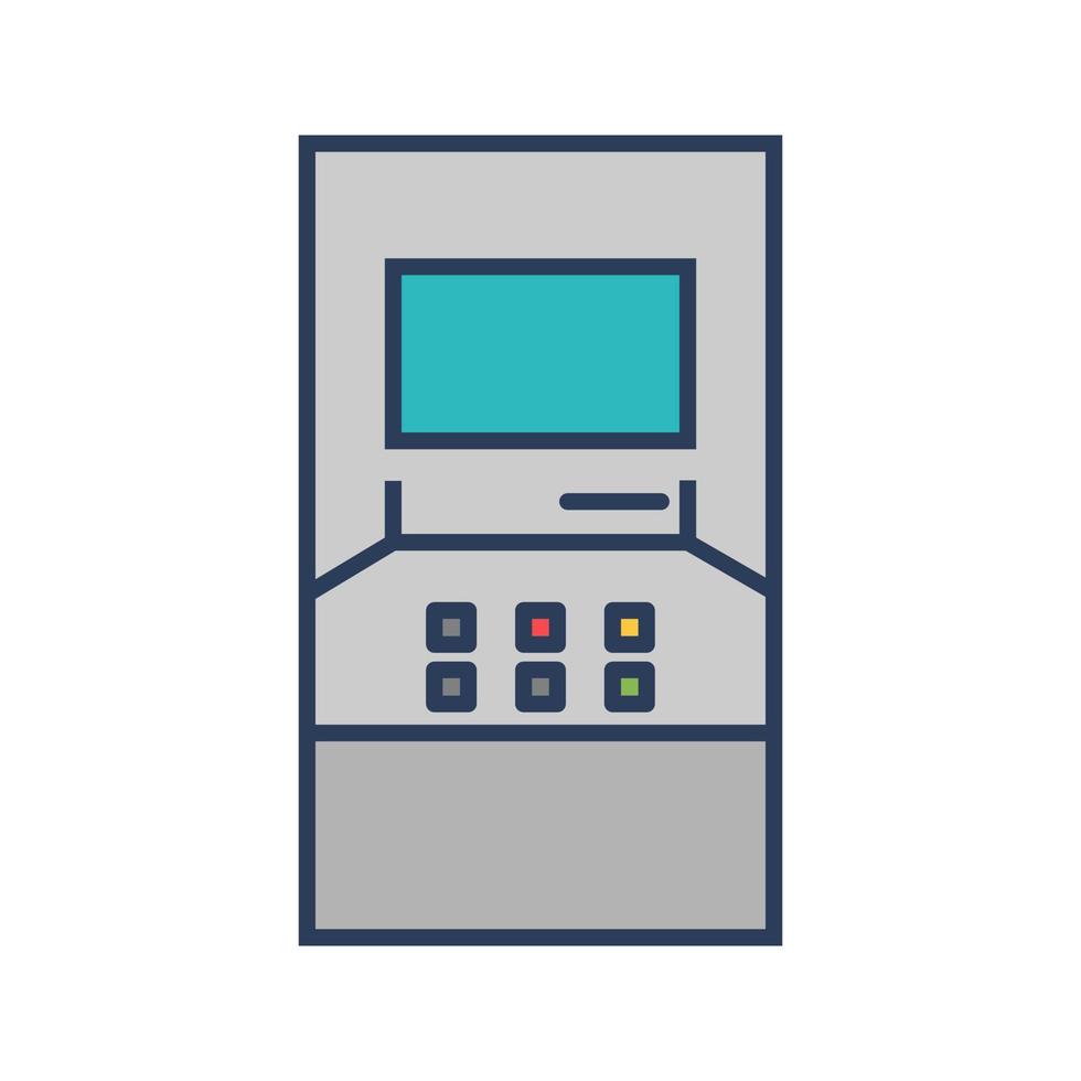 ATM Machine Vector Icon