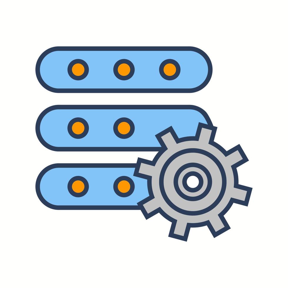 Manage Data Vector Icon