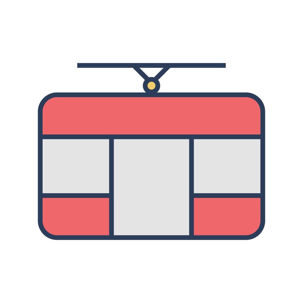 Cable Car Vector Icon