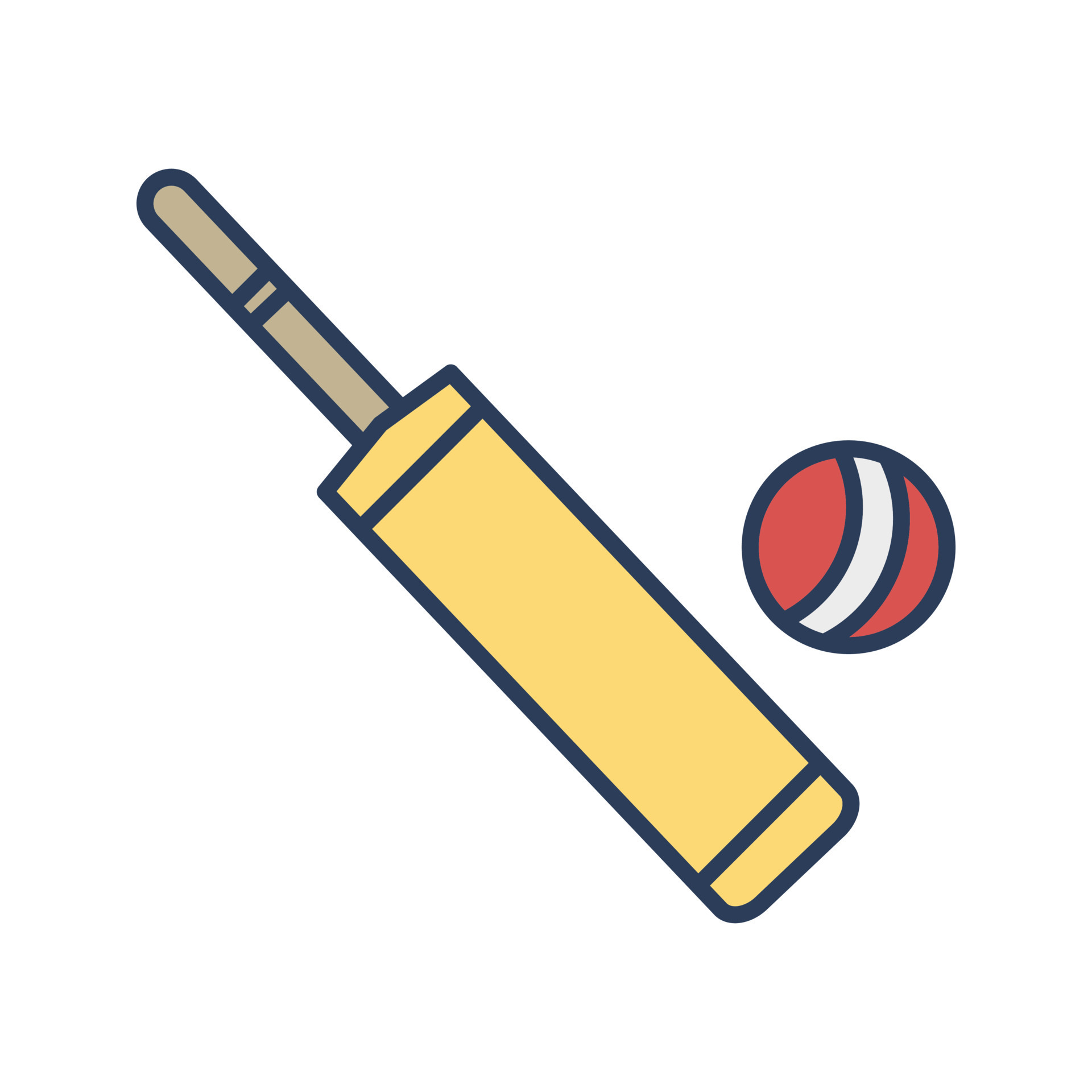 Cricket Bat and Ball Vector Icon 16612451 Vector Art at Vecteezy