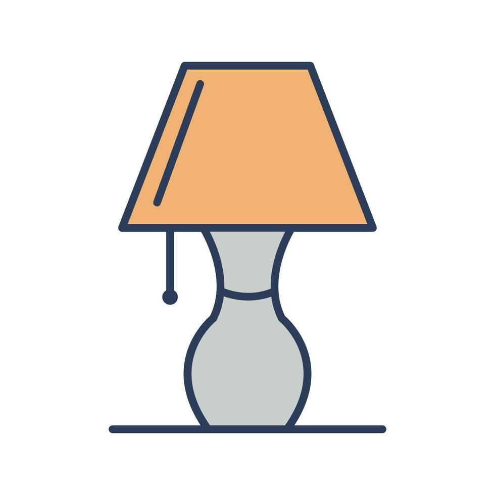 Table Lamp Vector Icon